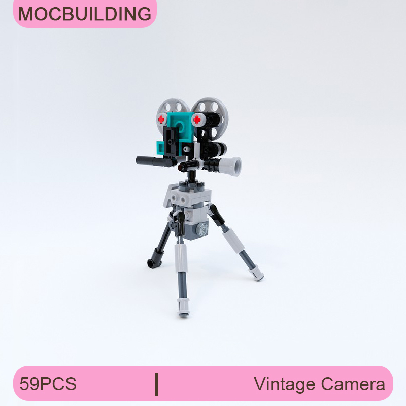 Collectible Vintage Cameras - مكعبات بناء MOC على شكل كاميرا