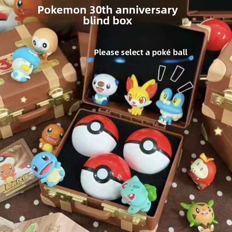 Vintage Collectible Toys - مع صندوق بوكيمون فيرست بارتنرز، 3