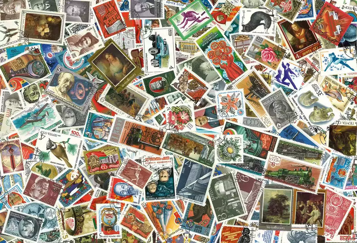 طوابع بريدية سوفيتية عتيقة، 50 - مراجعة Collectible Vintage Postage Stamps وسعره