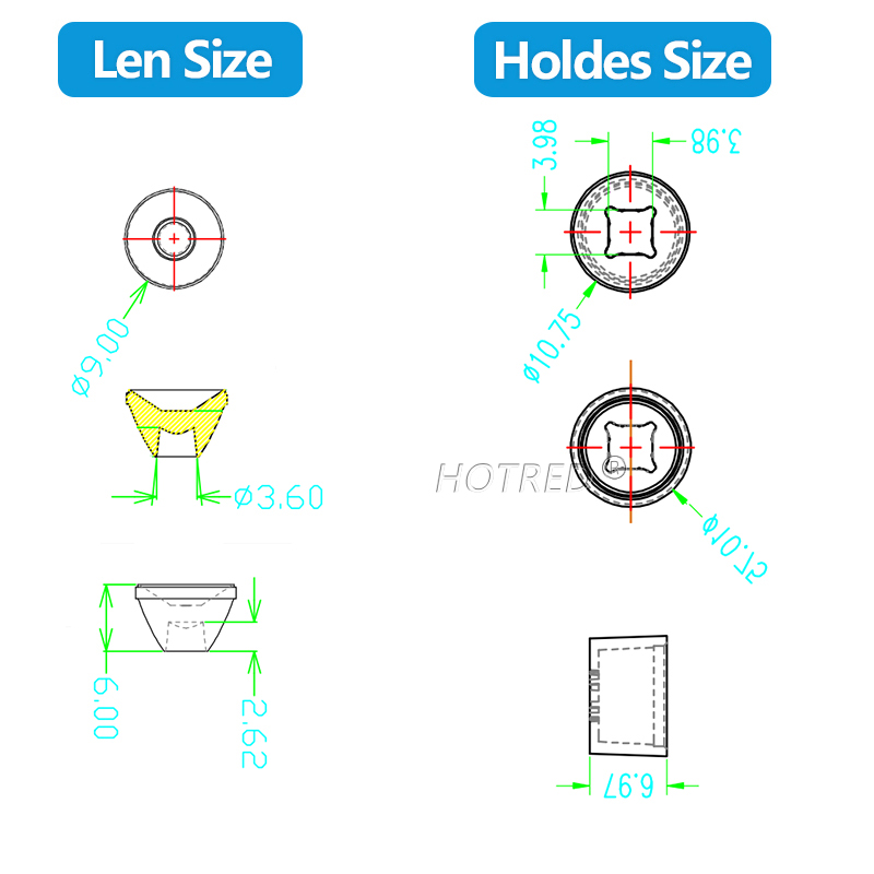 عدسات ل Led 1 واط 3 واط 5 واط  - مراجعة Darkroom Enlarger Lens وسعره