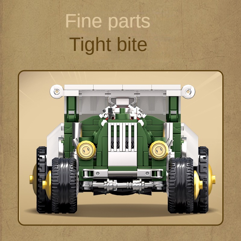 مجموعة مكعبات بناء سيارة كلاسي - مراجعة Vintage Collectible Model Cars وسعره