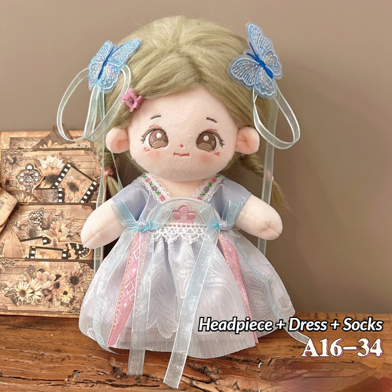 زي دمية هانفو على الطراز الصين - مراجعة Vintage Collectible And Vintage Dolls وسعره
