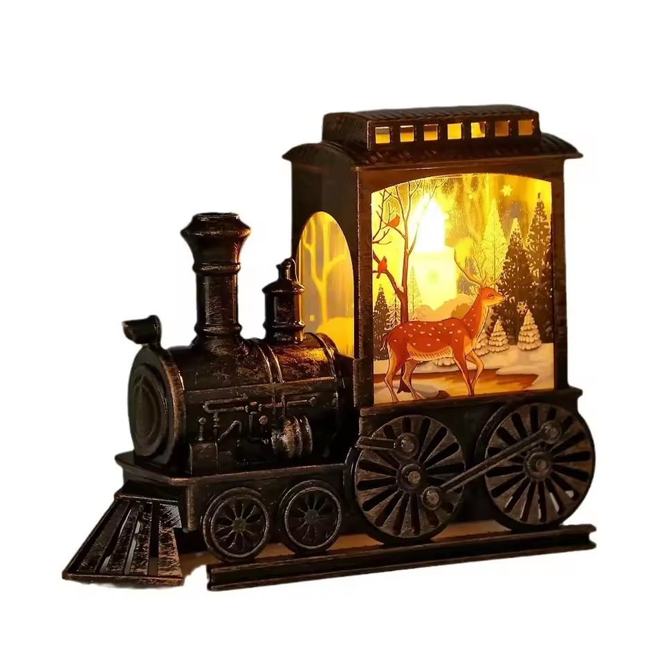 أضواء ليلية LED على شكل قطار ب - مراجعة Vintage Collectible Toys وسعره