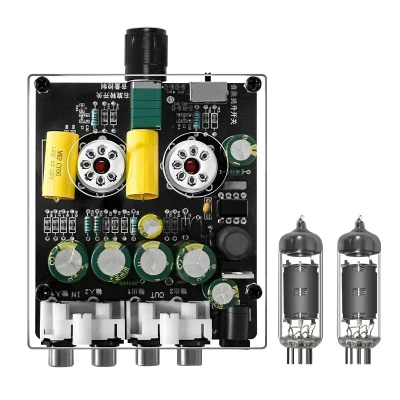 مضخم صوت أنبوبي محسن 6K4، مكبر - مراجعة Tube Amplifier Part وسعره