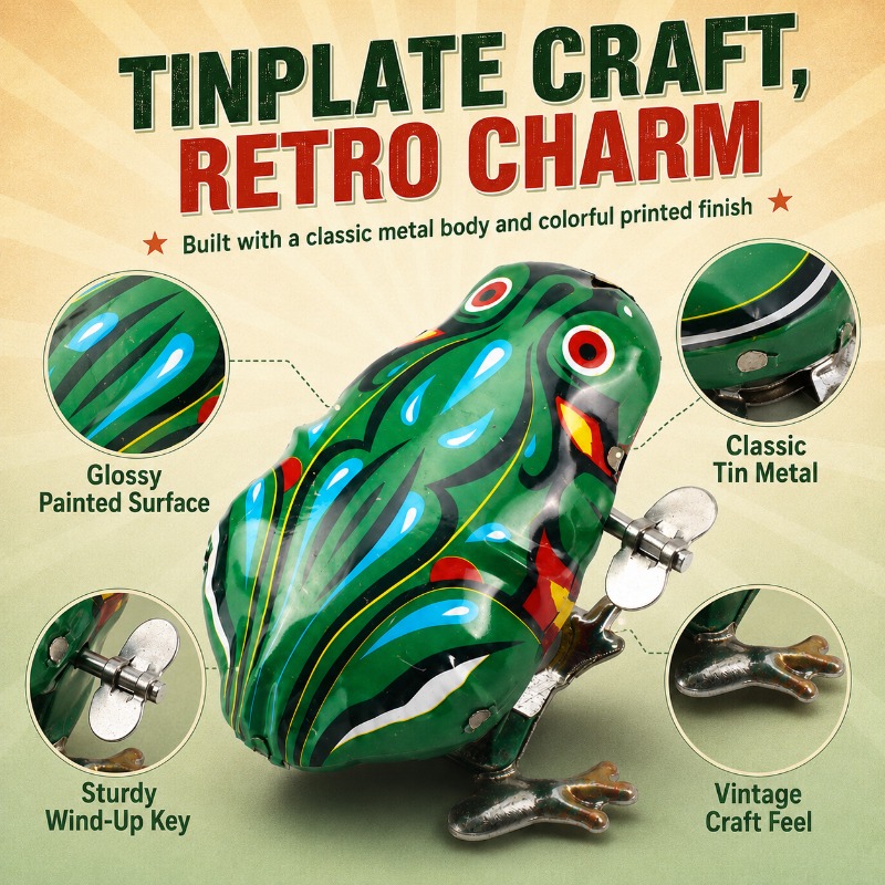 لعبة ميكانيكية قديمة الطراز عل - مراجعة Vintage Collectible Toys وسعره