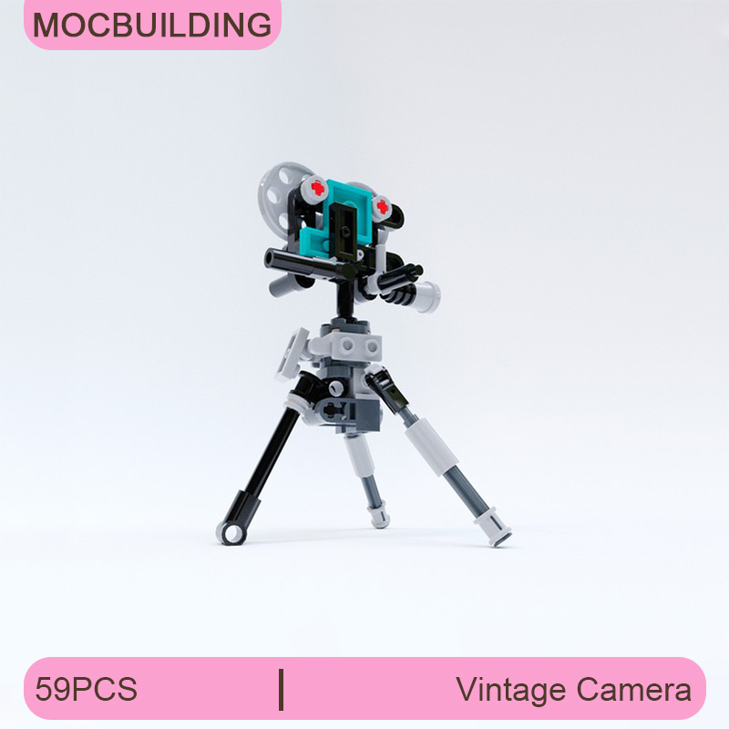 مكعبات بناء MOC على شكل كاميرا - مراجعة Collectible Vintage Cameras وسعره