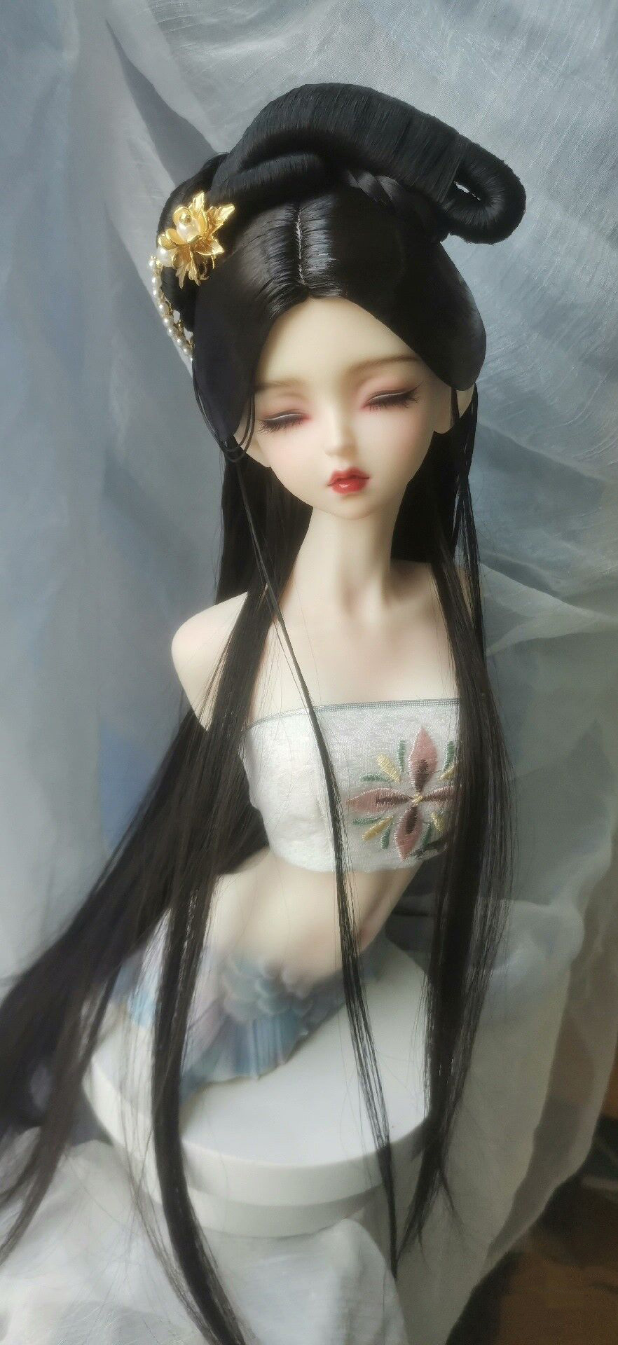 1/4 1/3 BJD دمية الباروكات الص - مراجعة Vintage Collectible And Vintage Dolls وسعره