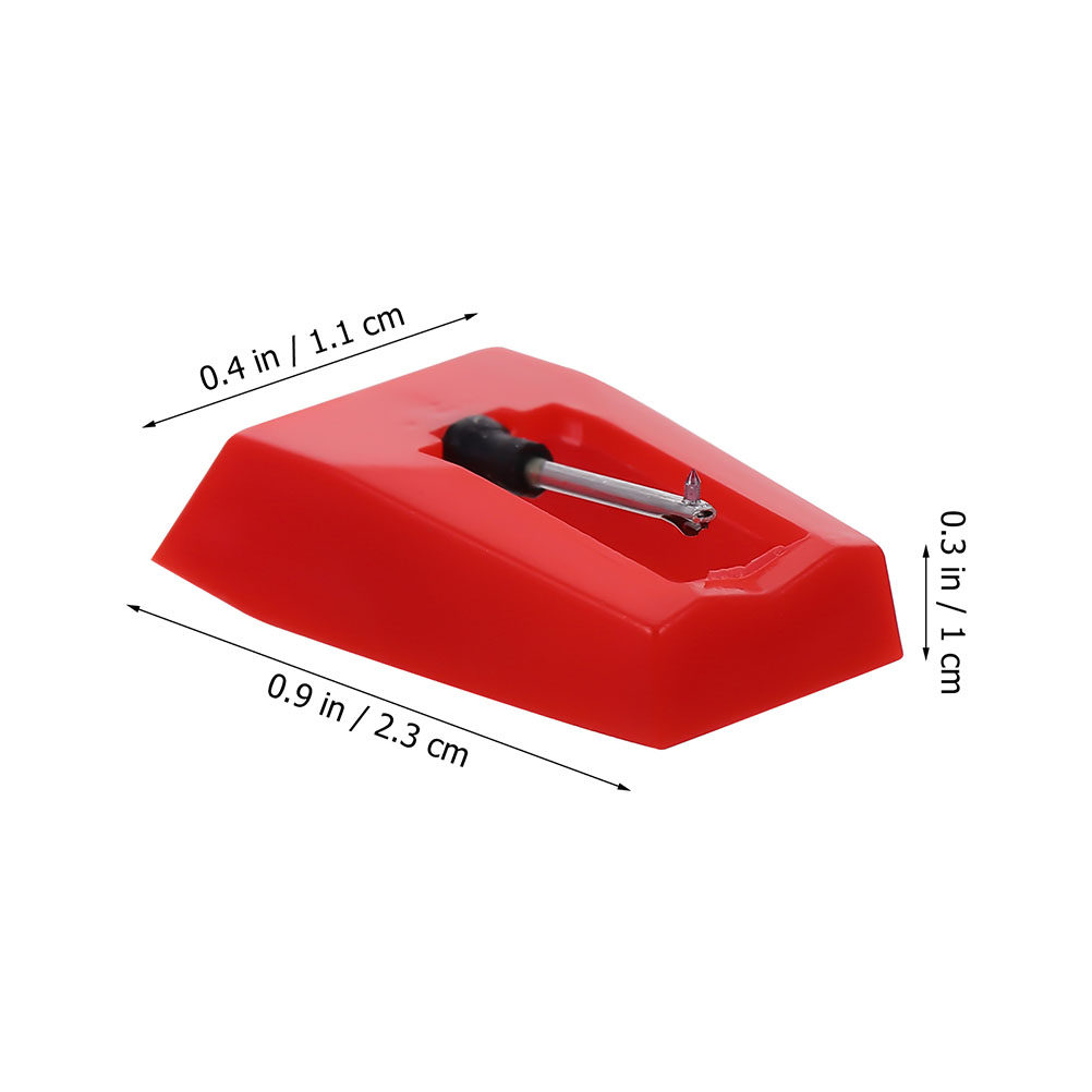 4 قطع إبر بديلة لمشغل الأسطوان - مراجعة Record Player Needle وسعره