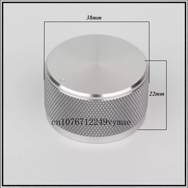 قطعتان من مقبض دوار معدني من ا - مراجعة Tube Amplifier Part وسعره