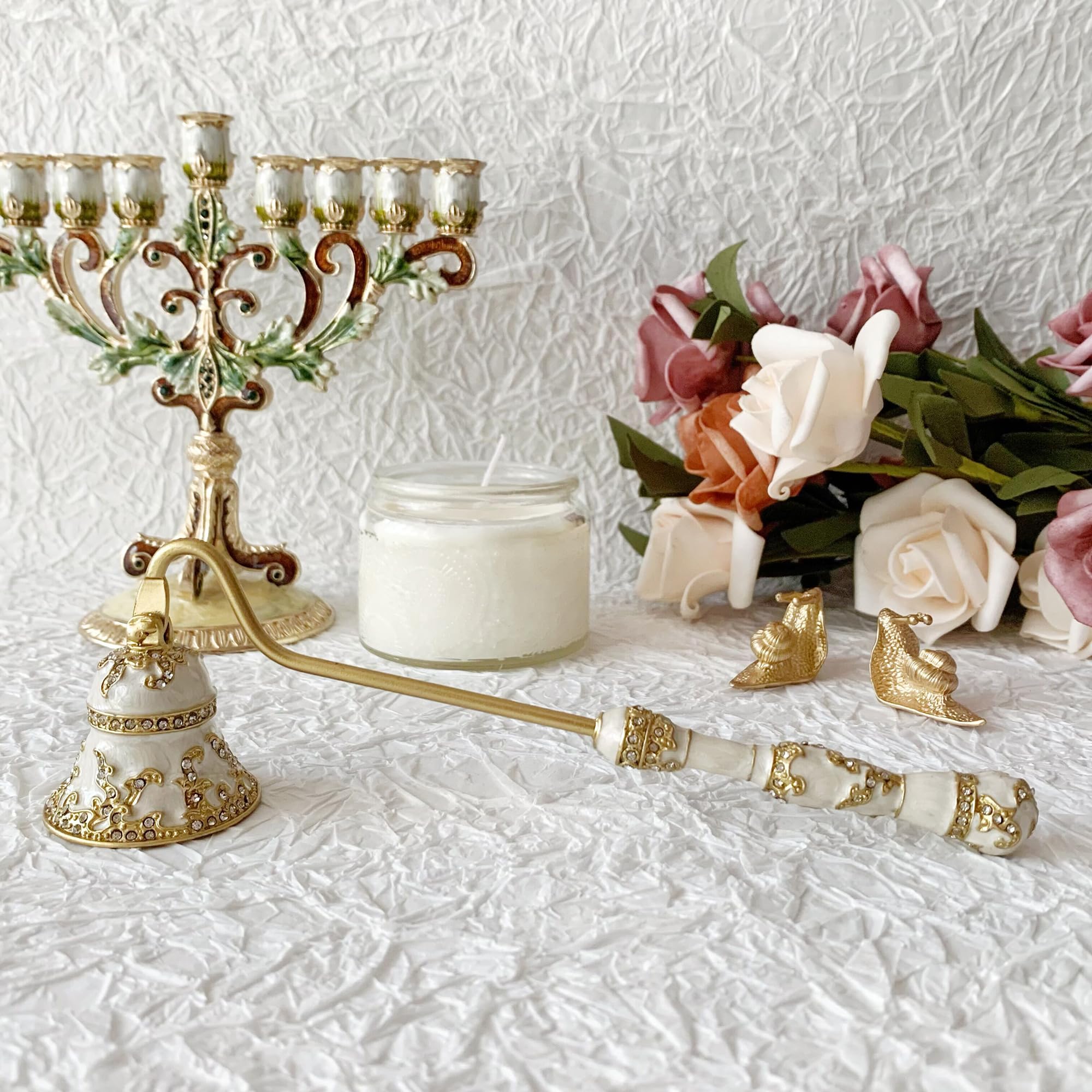 مطفأة شموع مينوراه فاخرة بتصمي - مراجعة Collectible & Vintage Dolls For Wedding وسعره