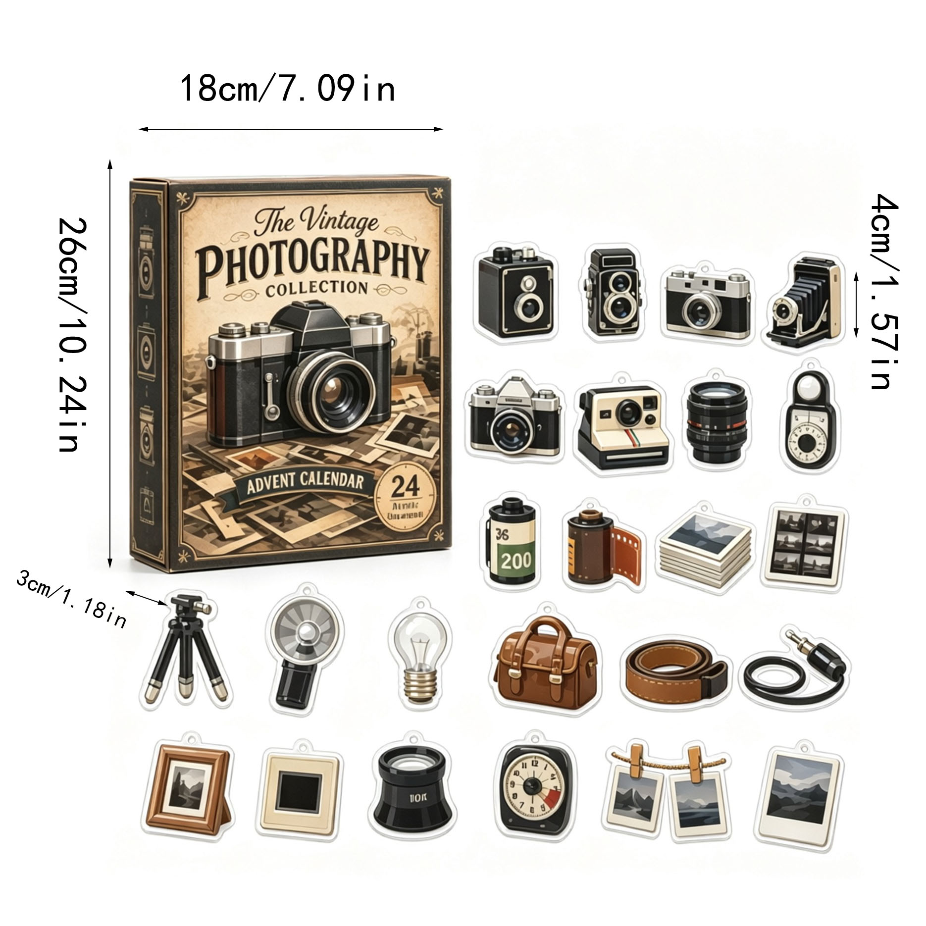 تقويم عيد الميلاد لعام 2026: م - مراجعة Collectible Vintage Cameras وسعره