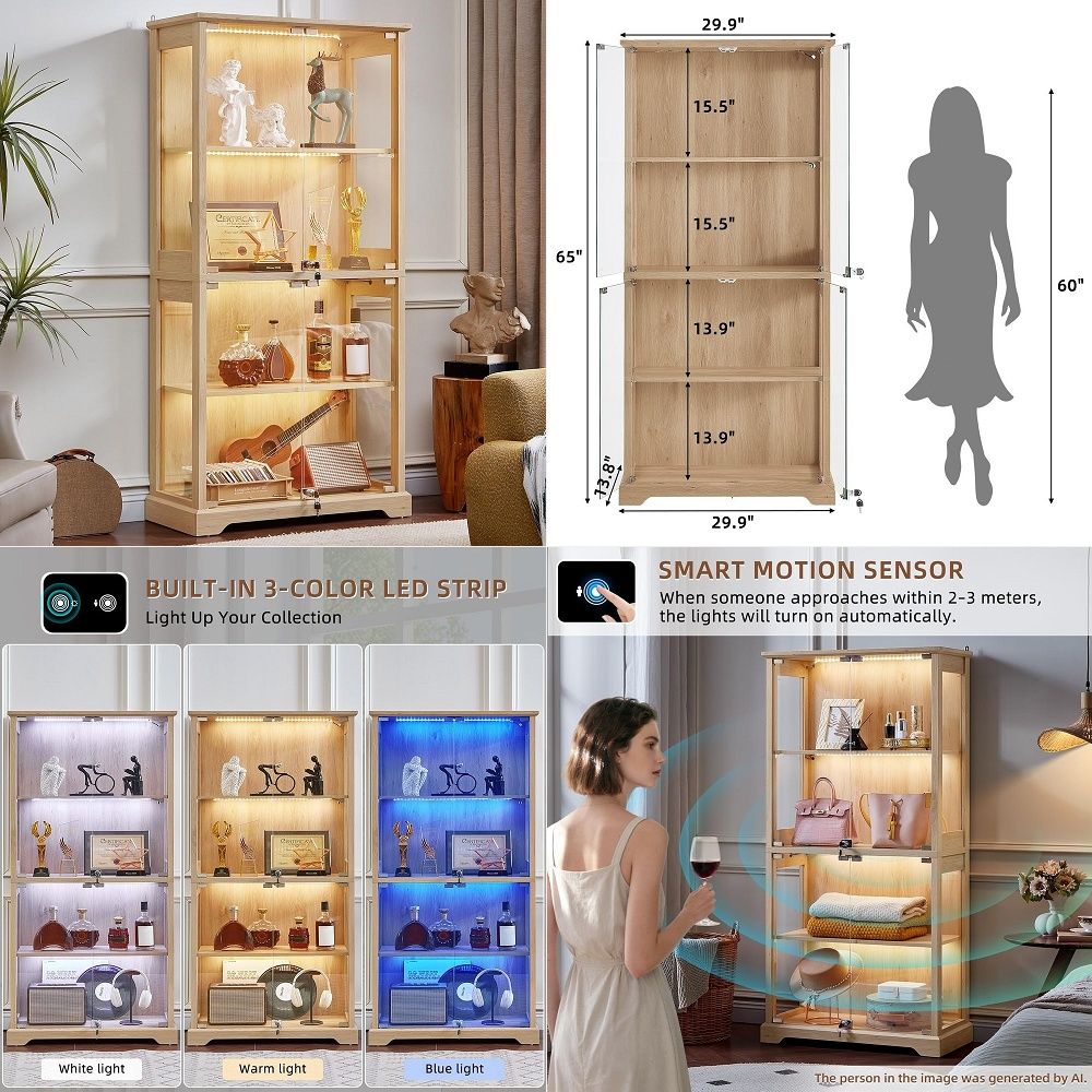 خزانة عرض زجاجية بتصميم ريفي م - مراجعة Collectible & Vintage Dolls For Wedding وسعره