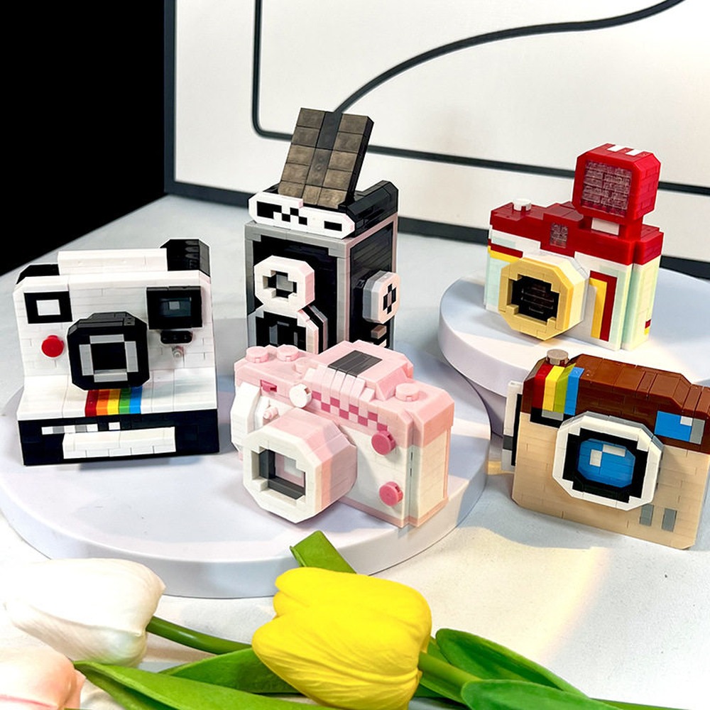 مكعبات بناء ميكرو جديدة، نموذج - مراجعة Collectible Vintage Cameras وسعره