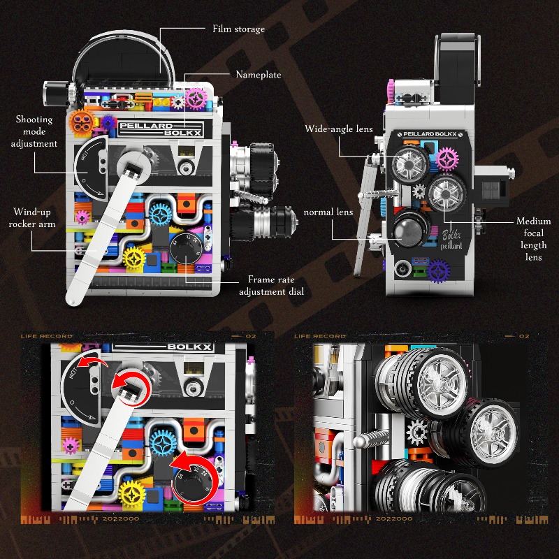 805 قطعة أو 865 قطعة من مكعبات - مراجعة Collectible Vintage Cameras وسعره